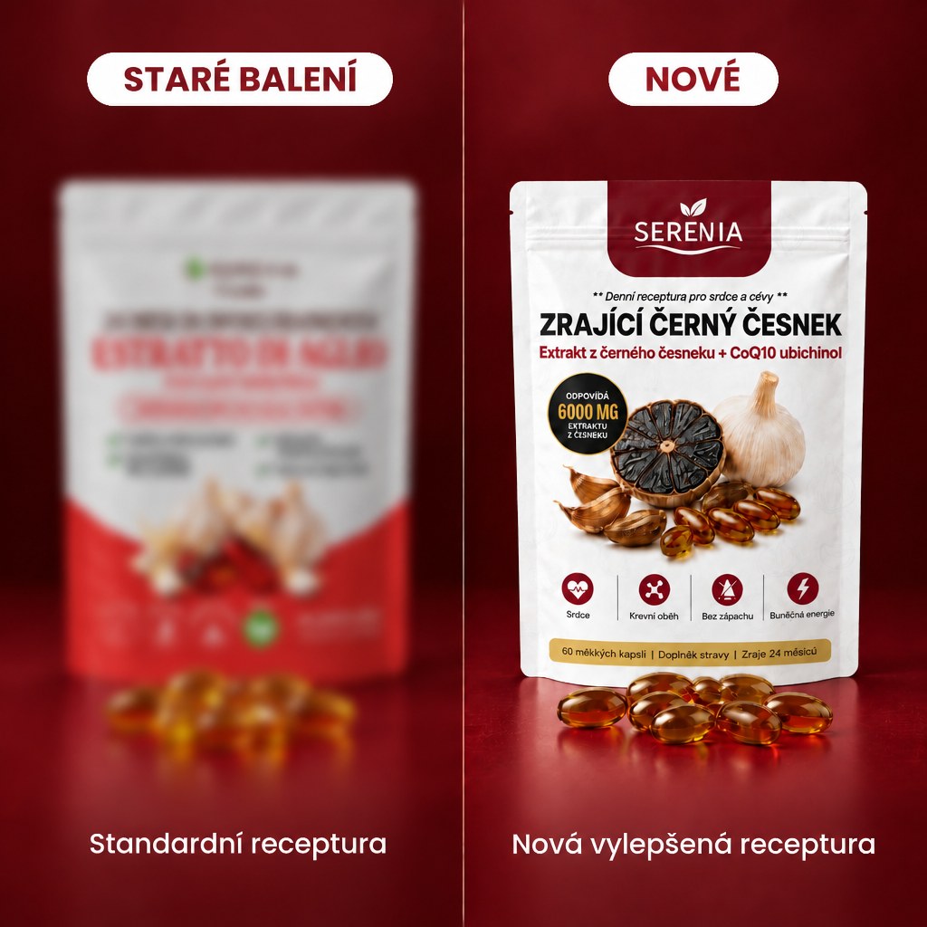 Staré a nové balení