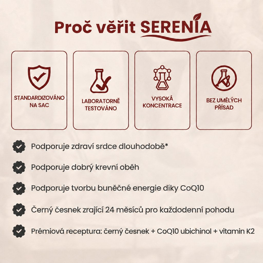 Proč věřit SERENIA
