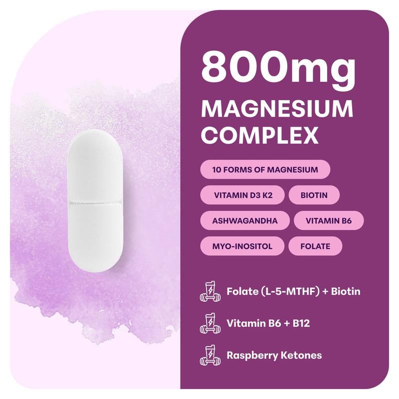Magnesium Complex for Women — 20-in-1 Formula Serenia